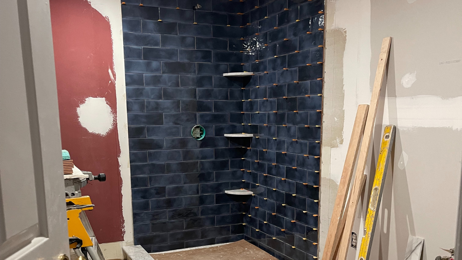 Complete Bathroom Remodel - During